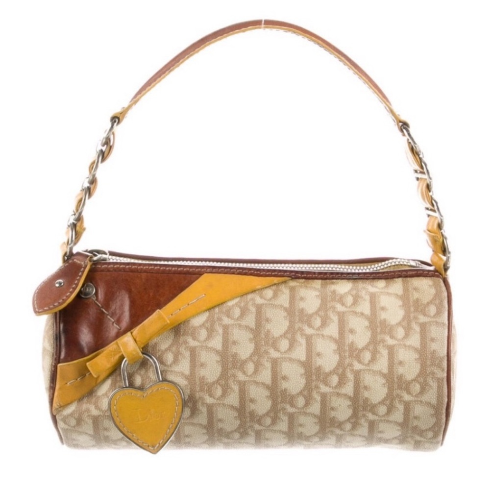 Dior Romantique Shoulder Bag Yellow
